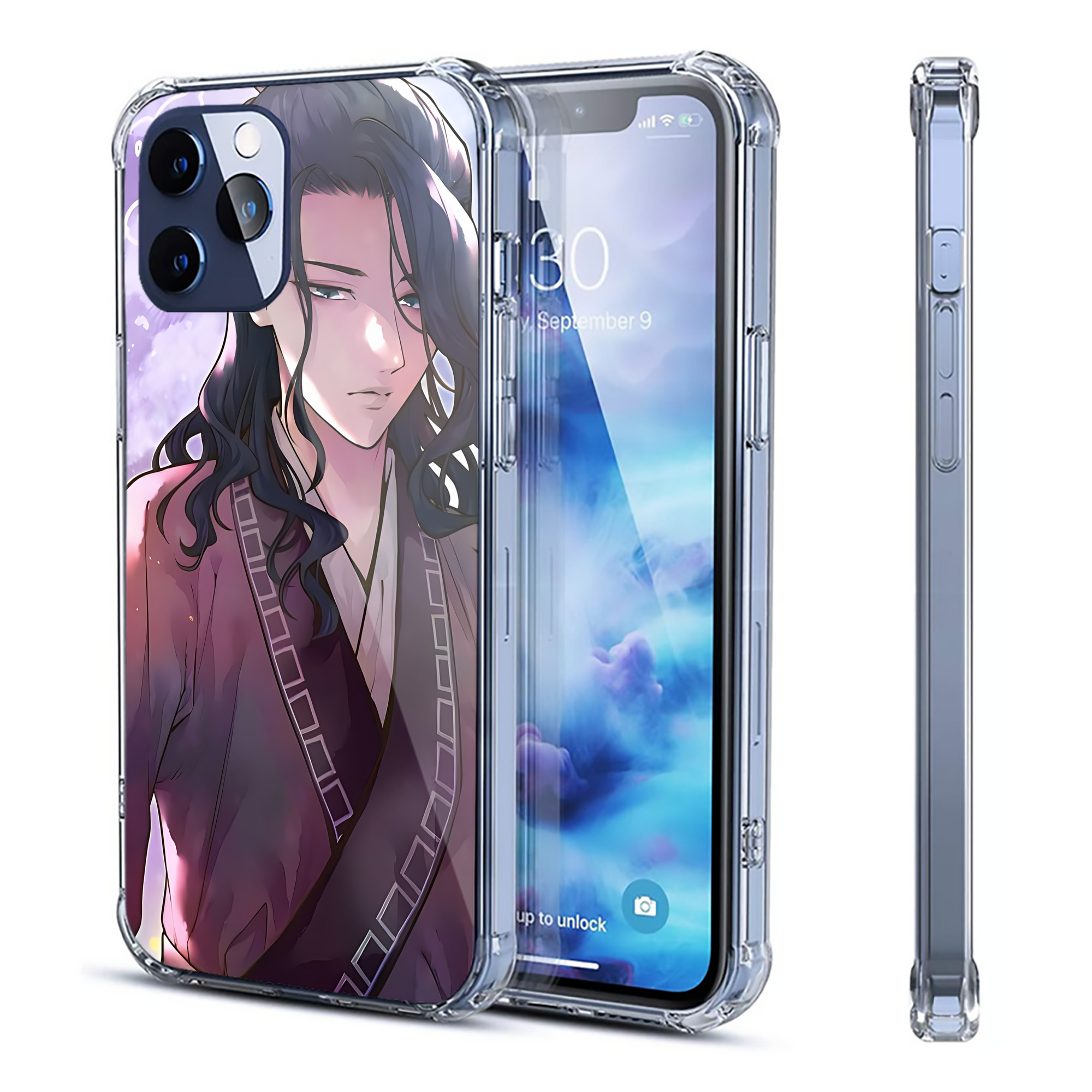 （画像用） 薬屋のひとりごと The Apothecary Diaries 【iPhone 12シリーズ対応】透明スマホケース（クリアソフトケース）